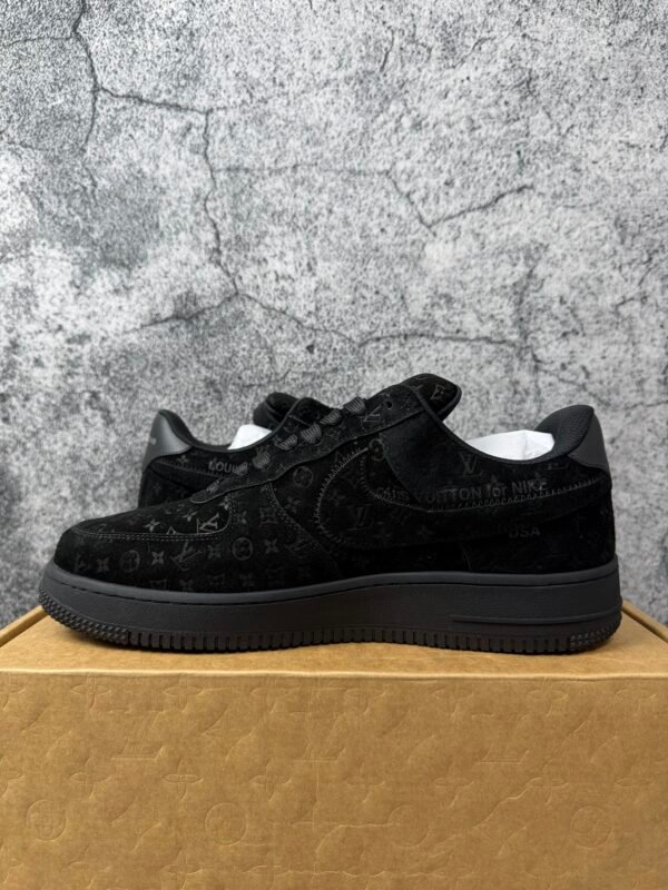 Louis Vuitton Nike Air Force 1 Low By Virgil Abloh Black