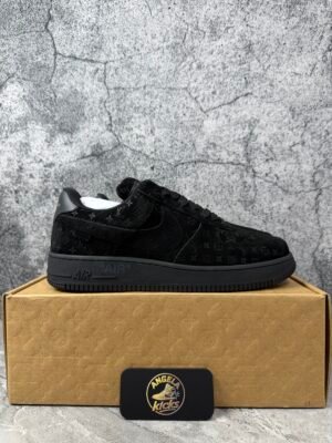 Louis Vuitton Nike Air Force 1 Low By Virgil Abloh Black