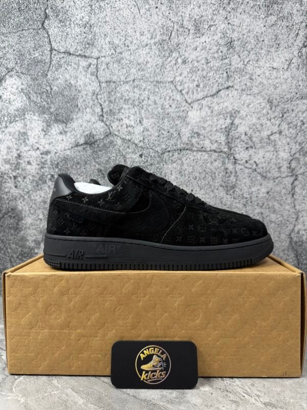 Louis Vuitton Nike Air Force 1 Low By Virgil Abloh Black
