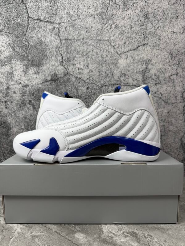 Jordan 14 Retro White Hyper Royal