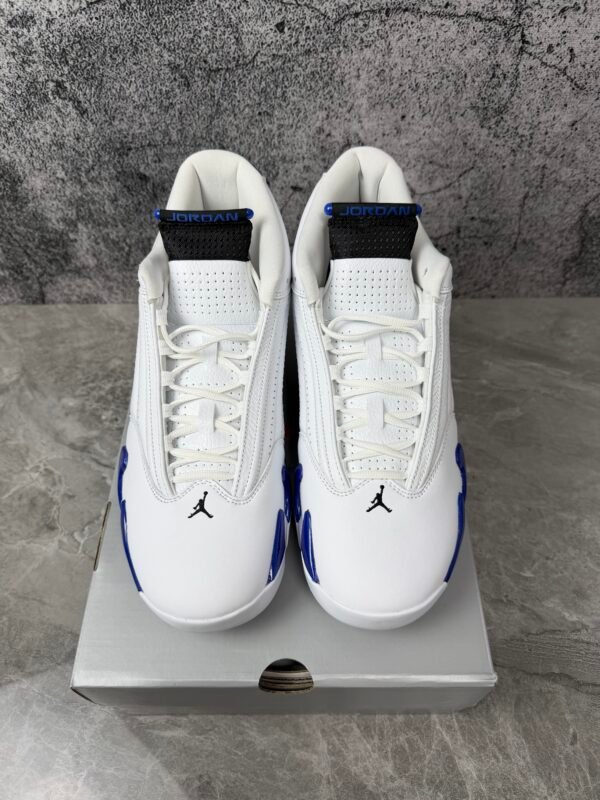 Jordan 14 Retro White Hyper Royal