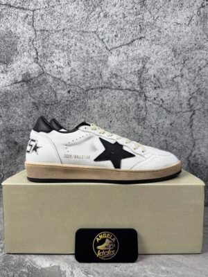 Golden Goose Ball Star White Black SS25