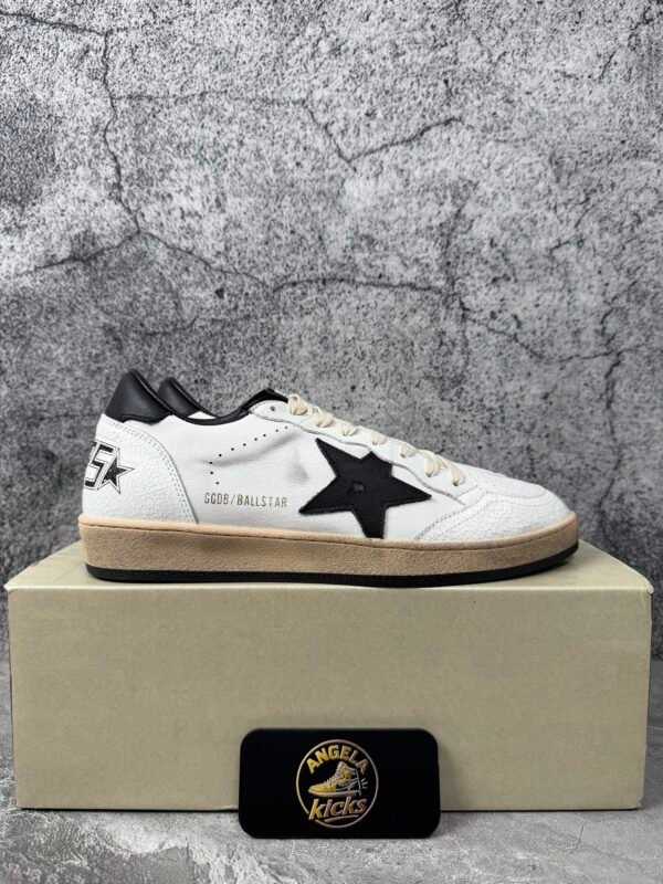 Golden Goose Ball Star White Black SS25