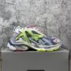 Balenciaga Runner Leather Free Grey Light Purple Neon Yellow White