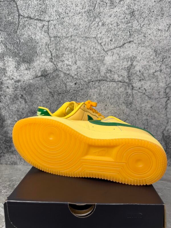Nike Air Force 1 Low Patent Leather Topaz Gold Pine Green