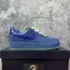 Nike Air Force 1 Low Patent Leather Mystic Navy Grape Ice