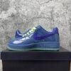 Nike Air Force 1 Low Patent Leather Mystic Navy Grape Ice