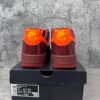 Nike Air Force 1 Low Patent Leather Dark Team Red Safety Orange