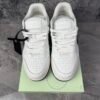 OFF-WHITE Out Of Office OOO Low Tops White Black