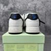OFF-WHITE Out Of Office OOO Low Tops White Black