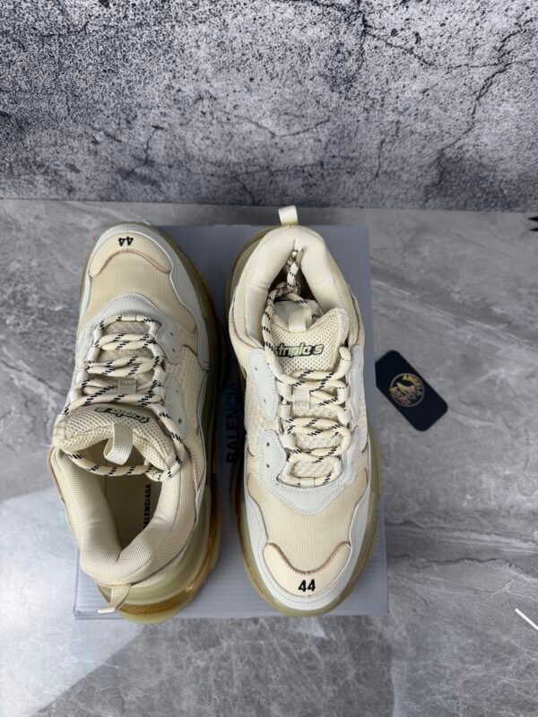Balenciaga Triple S Clear Sole Off White