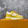 Louis Vuitton Trainer Yellow White Monogram