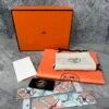 Hermes Oran Sandal Blanc Box Calfskin Leather