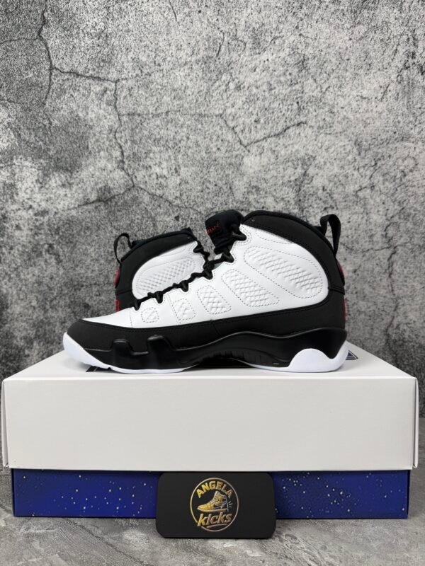 Jordan 9 Retro White Black Red