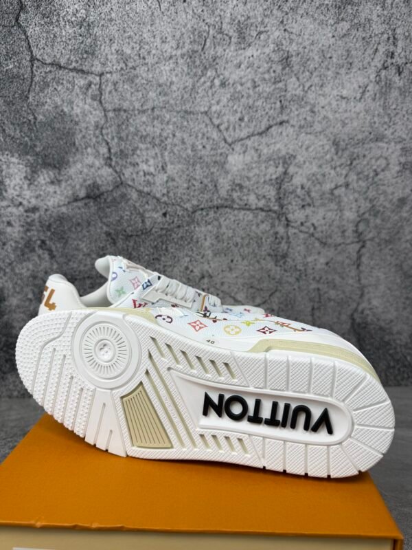 Louis Vuitton LV Trainer Takashi Murakami White