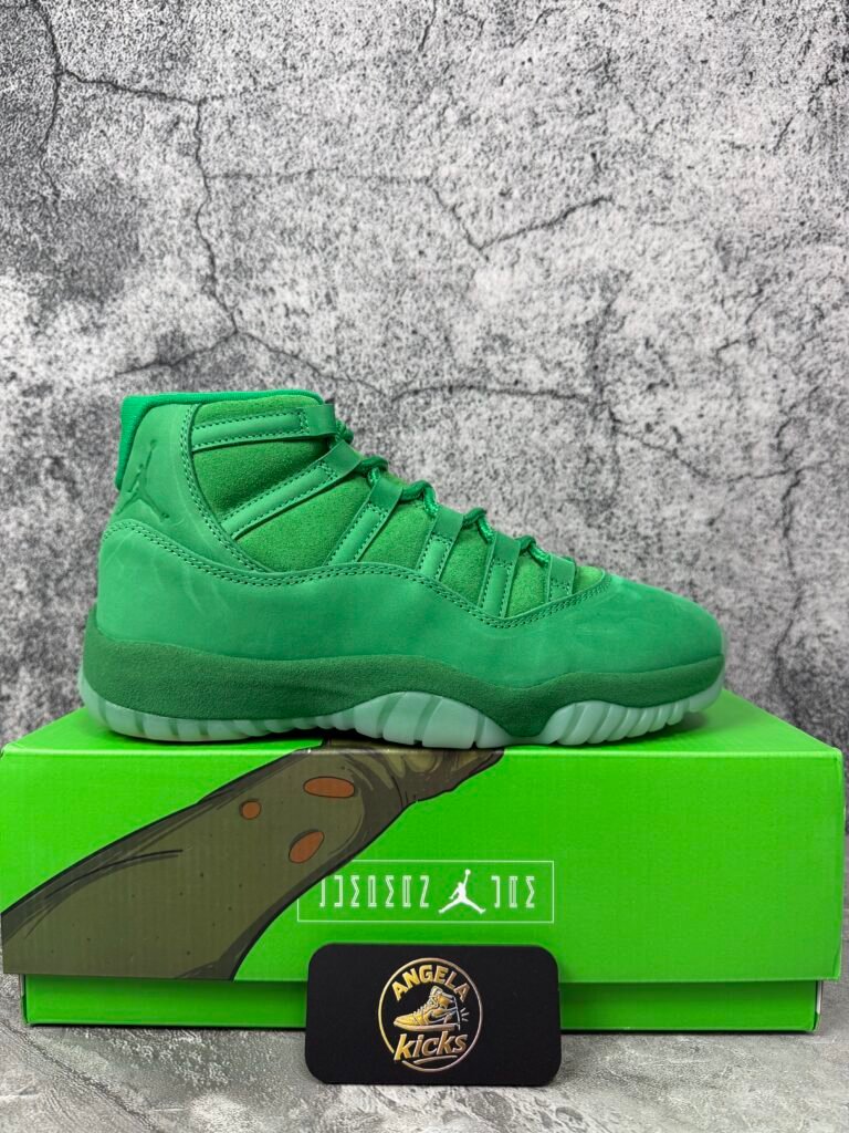 Jordan 11 Retro Green Screen Monstars