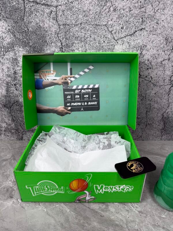 Jordan 11 Retro Green Screen Monstars