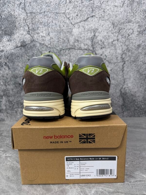 New Balance 991v2 MiUK Daniëlle Cathari x Kith Reverse Matcha