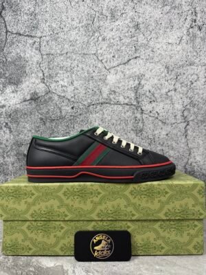 Gucci Tennis 1977 Black Leather