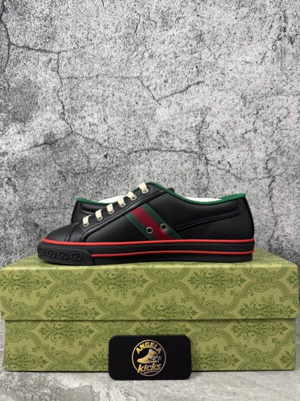 Gucci Tennis 1977 Black Leather