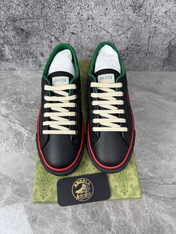 Gucci Tennis 1977 Black Leather