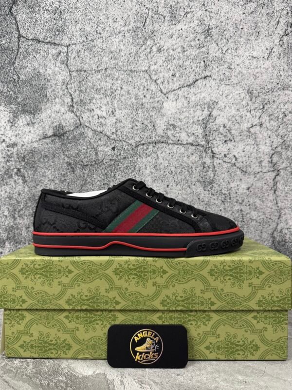 Gucci Off The Grid Tennis 1977 Low ECONYL Black GG Green Red