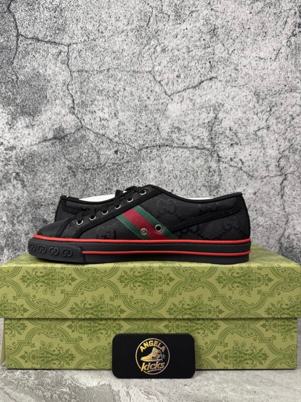 Gucci Off The Grid Tennis 1977 Low ECONYL Black GG Green Red