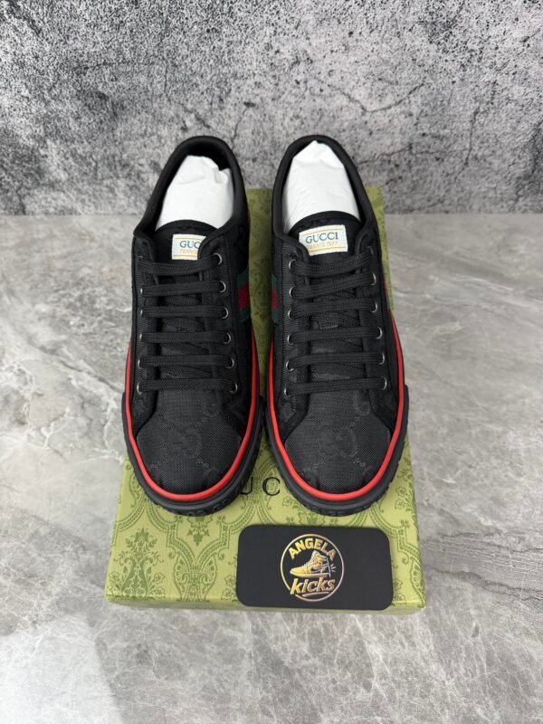Gucci Off The Grid Tennis 1977 Low ECONYL Black GG Green Red