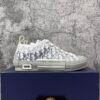 Dior B23 Low White Navy Oblique
