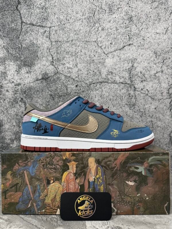 NIKE AIR FORCE 1 LOW 07 BLACK WUKONG LE GOKU NOIR