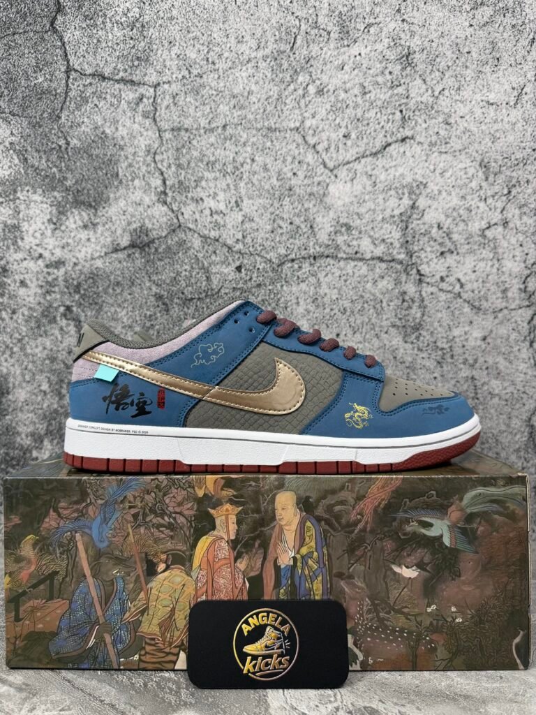 NIKE AIR FORCE 1 LOW 07 BLACK WUKONG LE GOKU NOIR