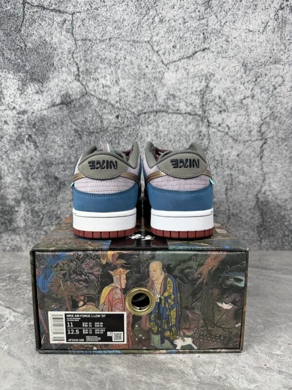 NIKE AIR FORCE 1 LOW 07 BLACK WUKONG LE GOKU NOIR