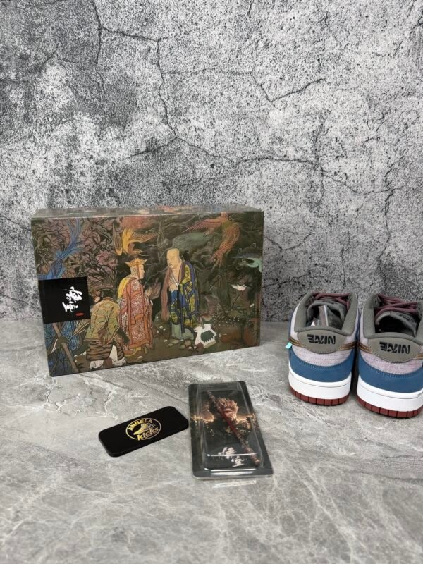 NIKE AIR FORCE 1 LOW 07 BLACK WUKONG LE GOKU NOIR